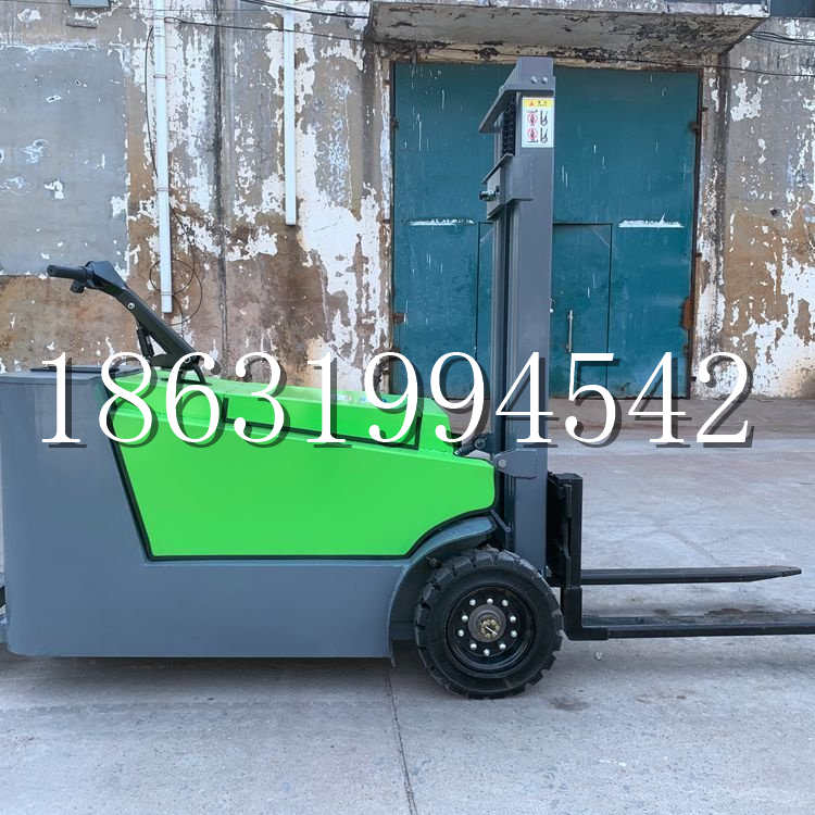 易门县小型电动叉车1吨2吨步行站驾式电瓶堆高充电装卸车液压升降车铲车